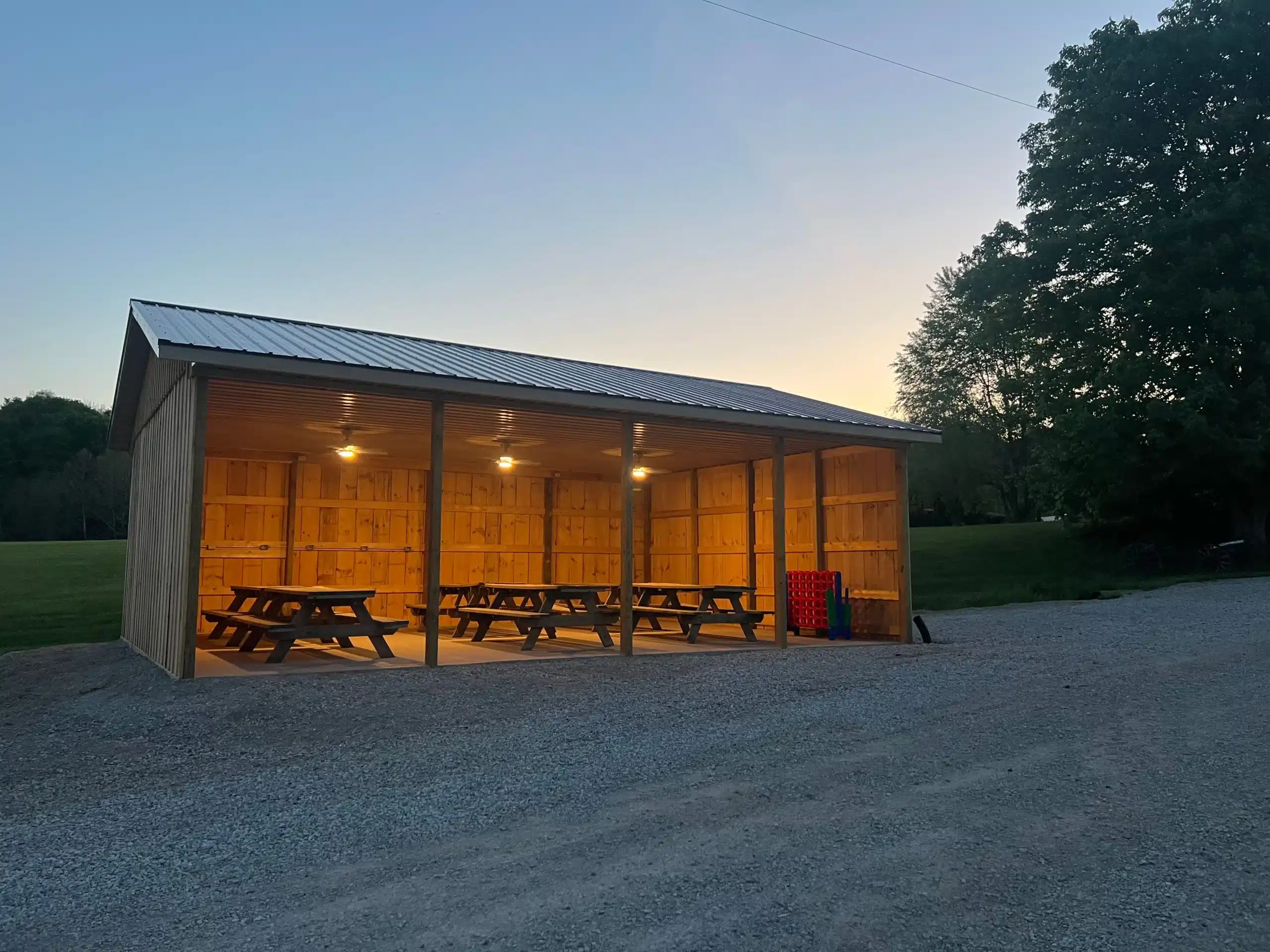 Fox's High Rock Farm Shelter House