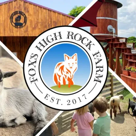 Fox's high rock farm collage